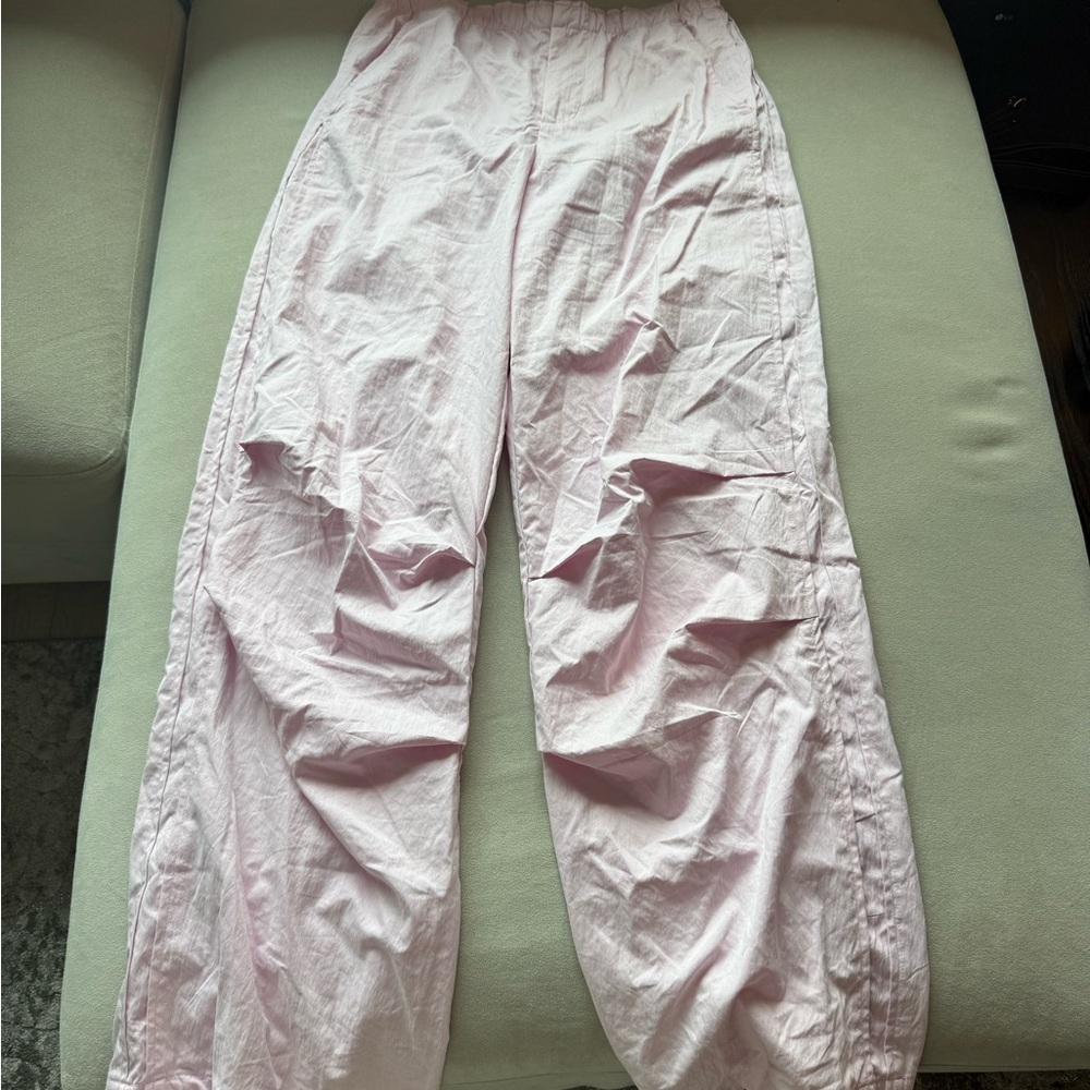 Zara Light Pink Track Pants